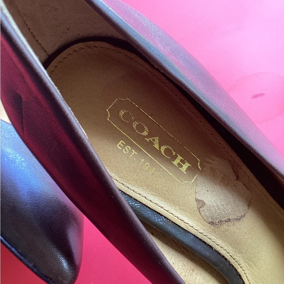 COACH brown pumps - Picture 7 of 7